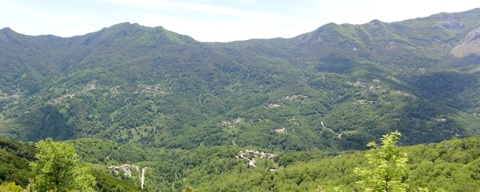 Vue de Valle-d'Alesani, Haute-Corse