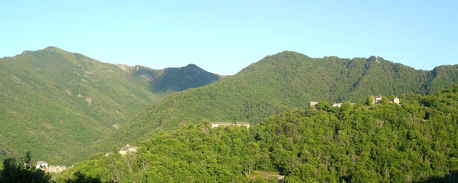 Vue de Valle-d'Orezza, Haute-Corse