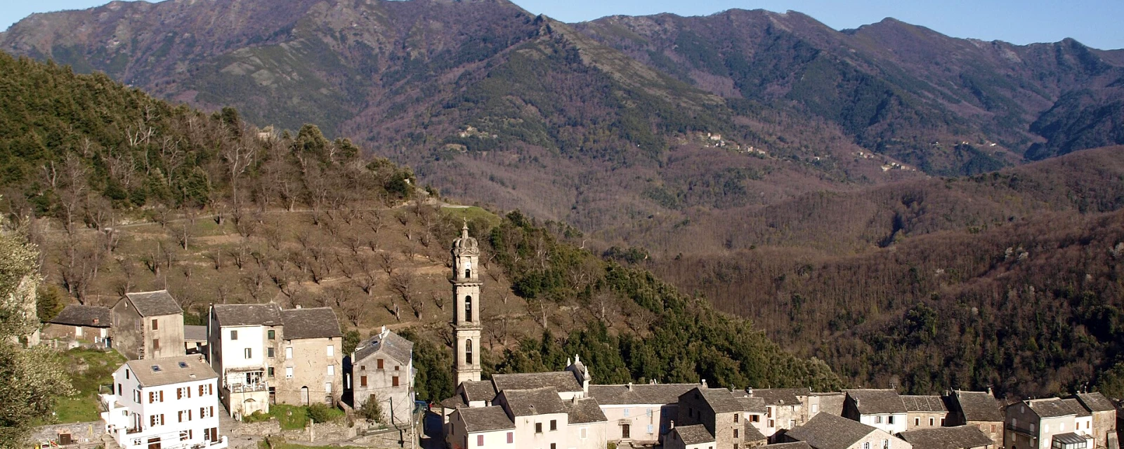 Vue de Verdèse, Haute-Corse