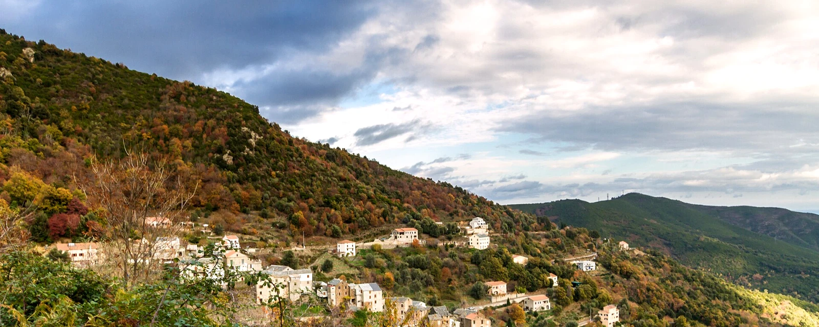 Vue de Vignale, Haute-Corse