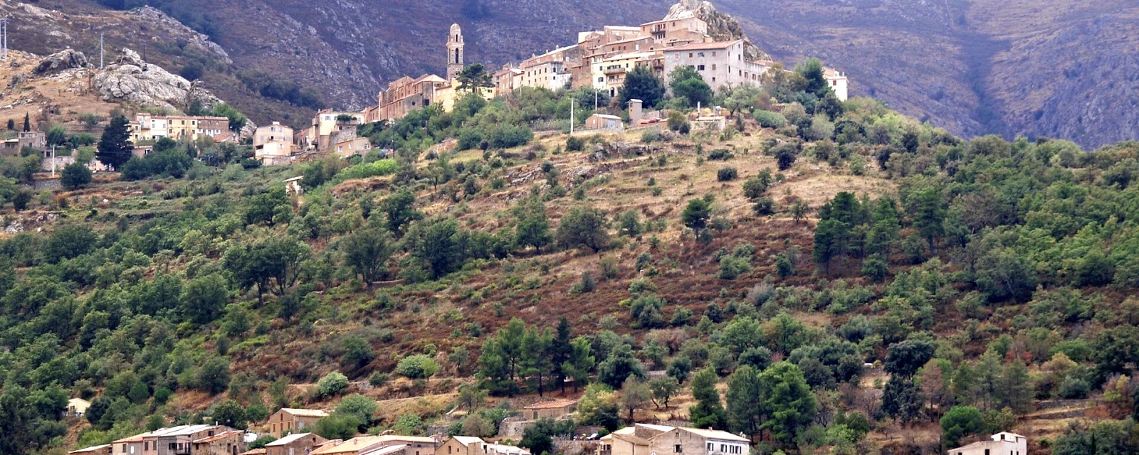Vue de Ville-di-Paraso, Haute-Corse