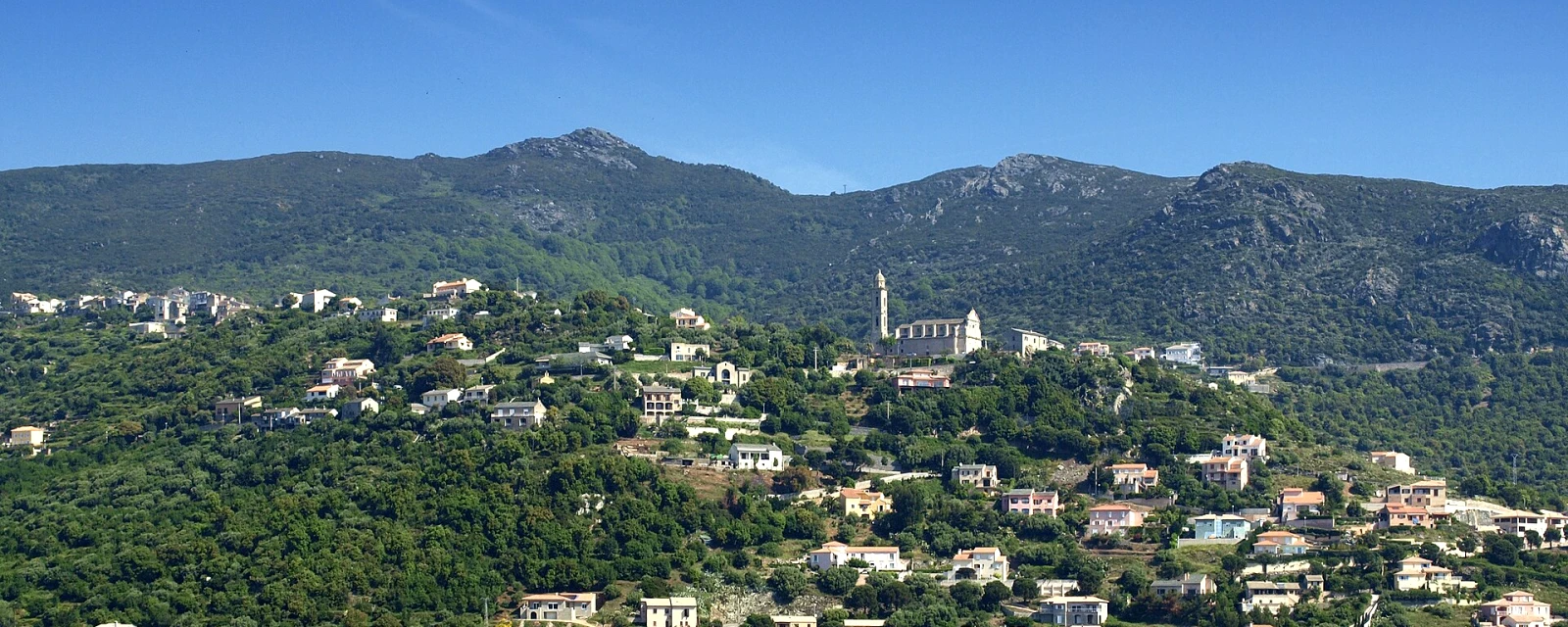 Vue de Ville-di-Pietrabugno, Haute-Corse