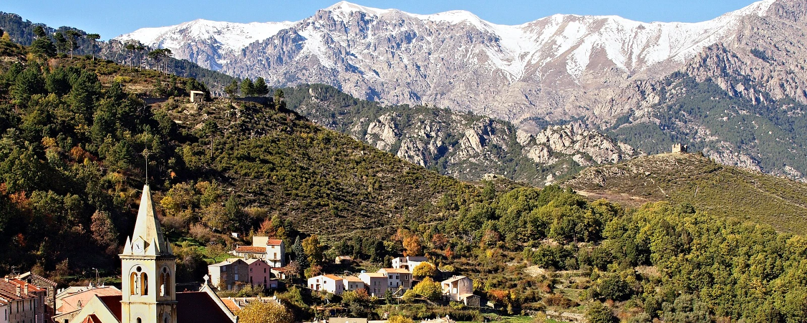 Vue de Vivario, Haute-Corse