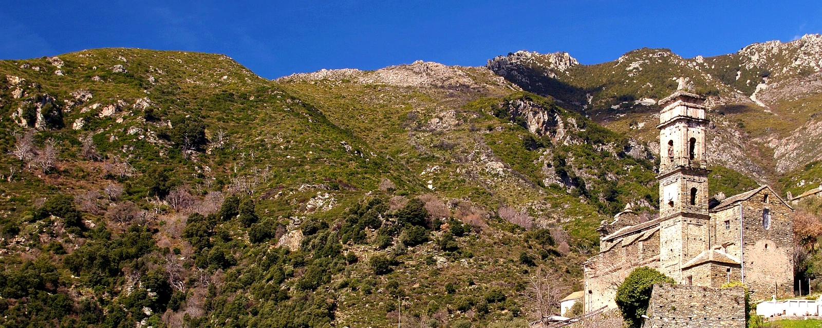 Vue de Volpajola, Haute-Corse