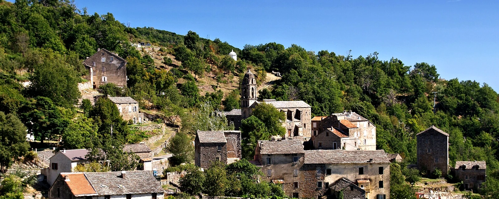 Vue de Zuani, Haute-Corse