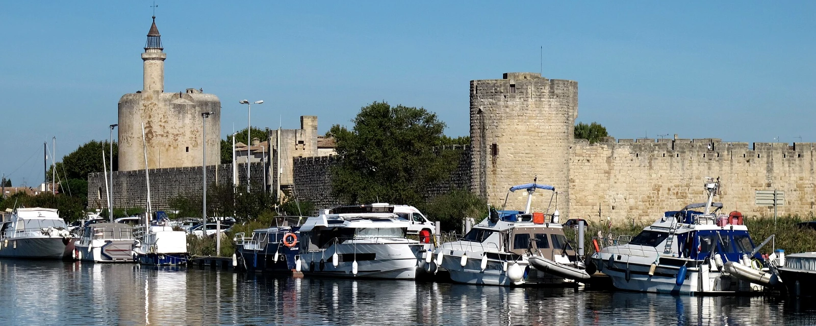 Vue de Aigues-Mortes, Gard