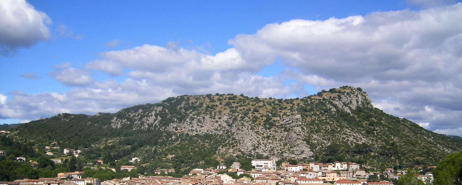 Vue de Anduze, Gard