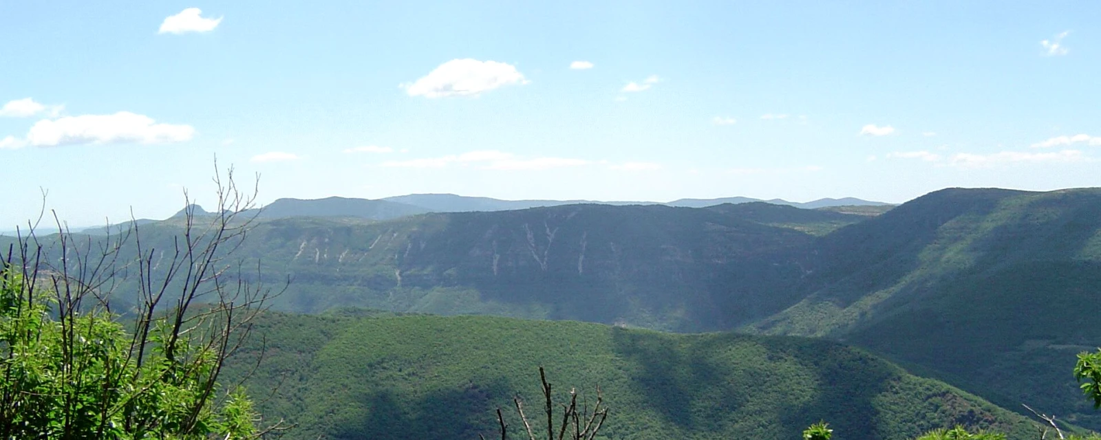 Vue de Aumessas, Gard