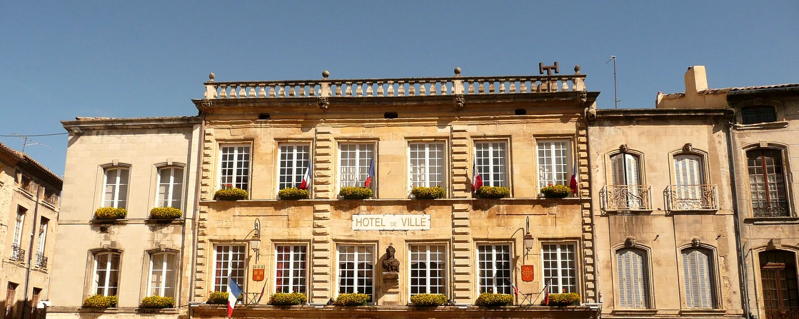 Vue de Bagnols-sur-Cèze, Gard