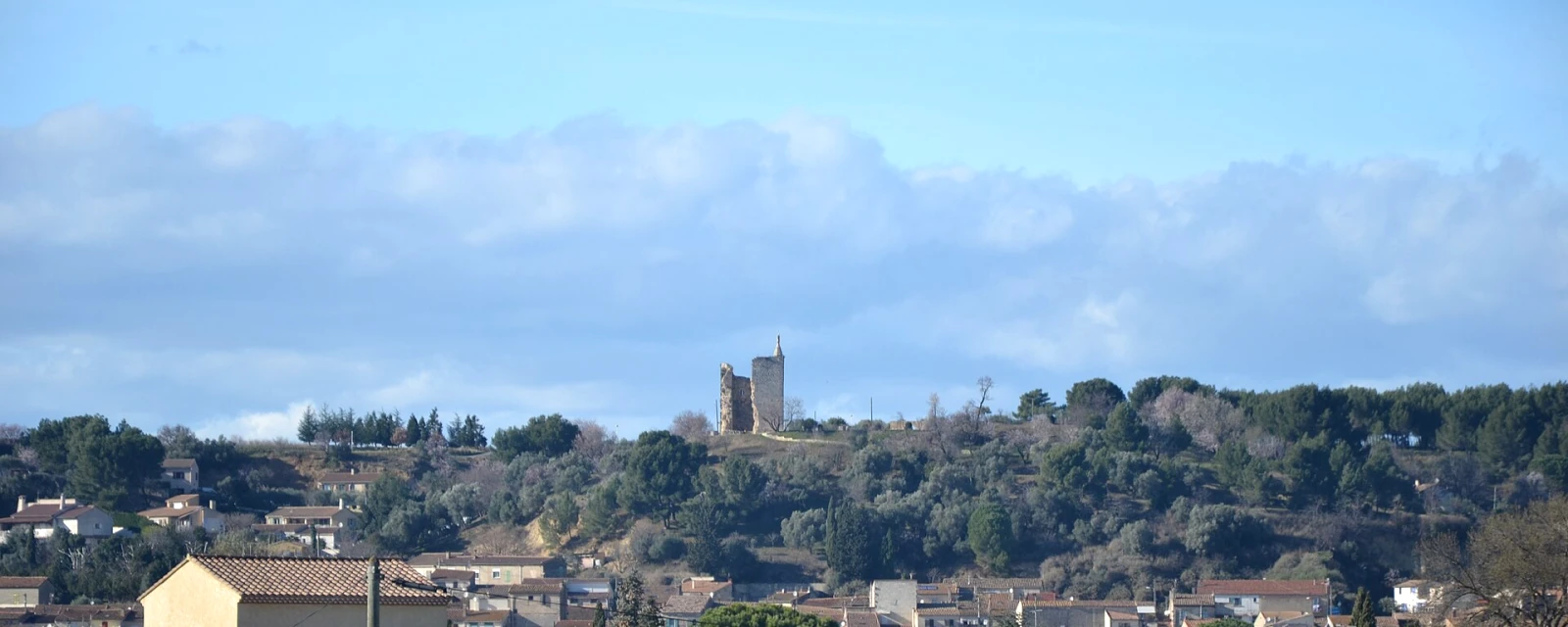 Vue de Bellegarde, Gard