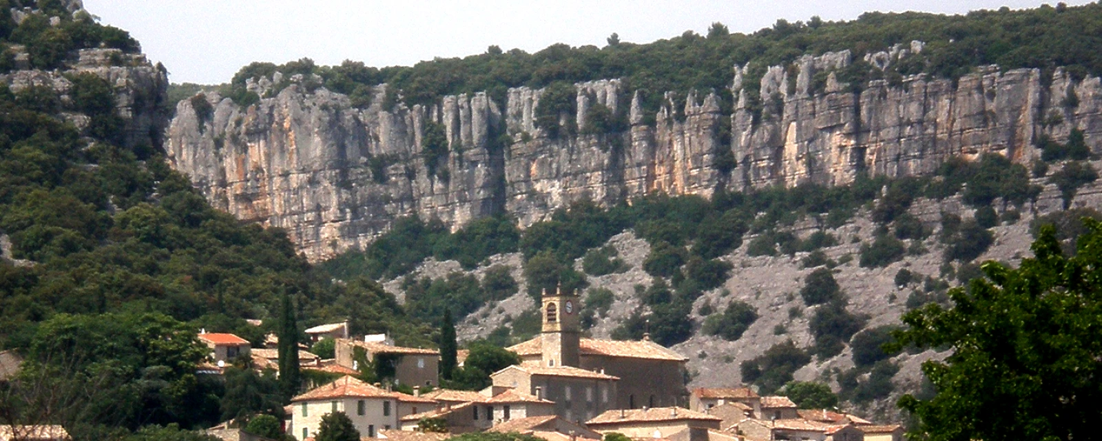 Vue de Corconne, Gard