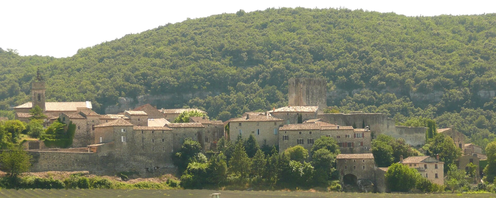 Vue de Montclus, Gard