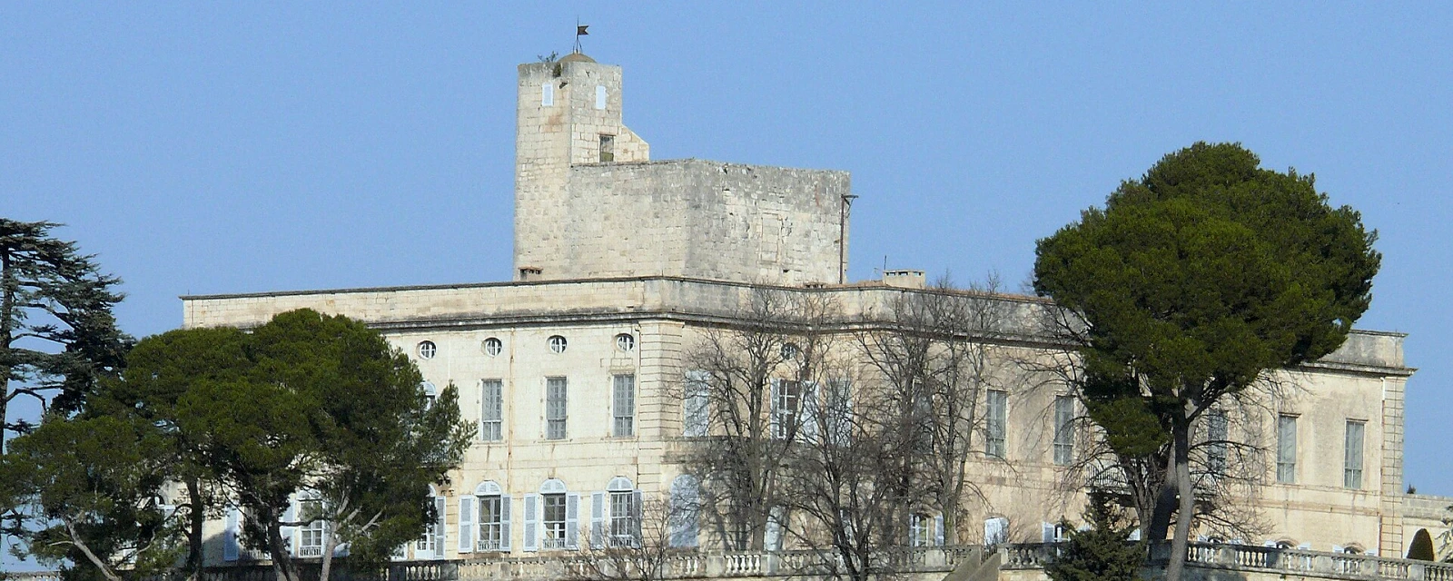Vue de Montfrin, Gard