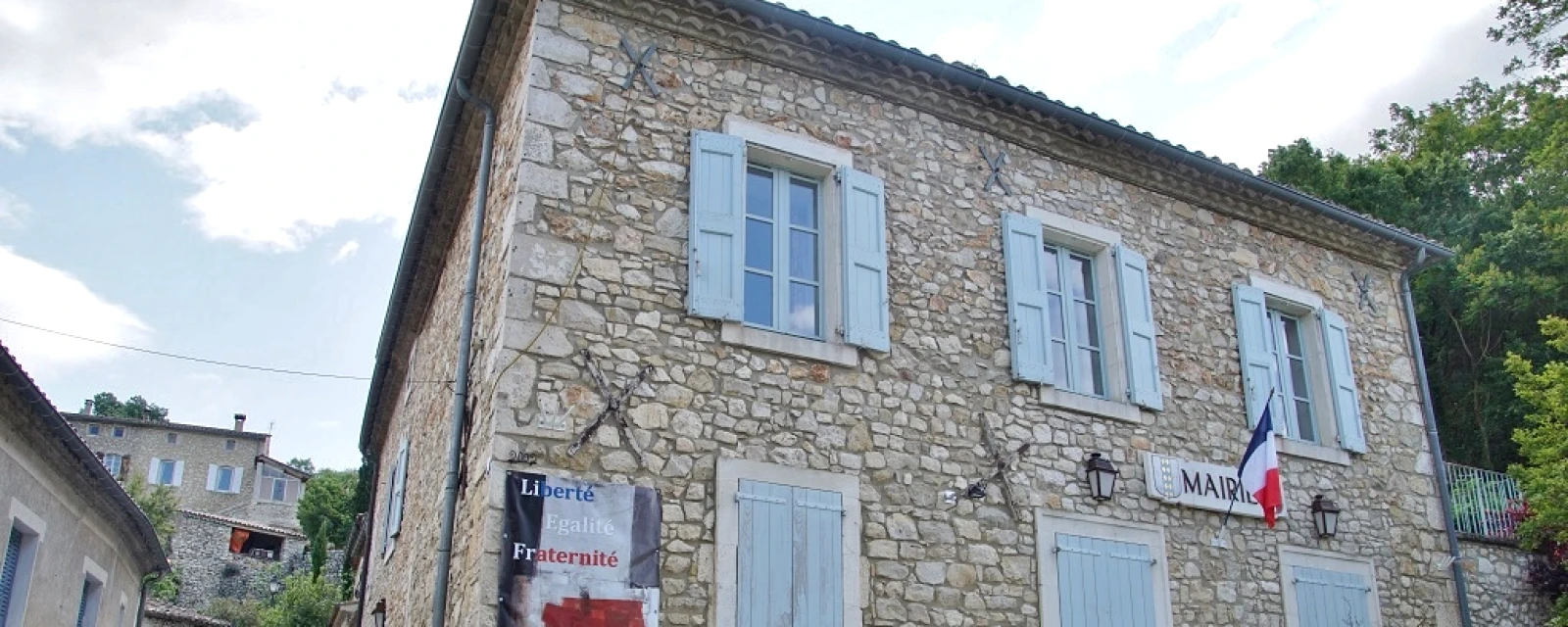 Vue de Rochegude, Gard