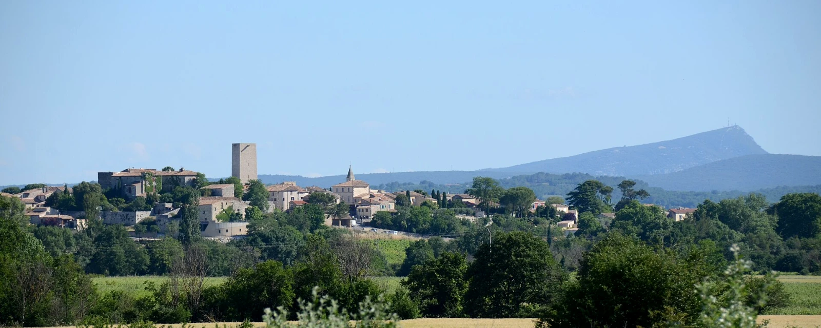 Vue de La Rouvière, Gard