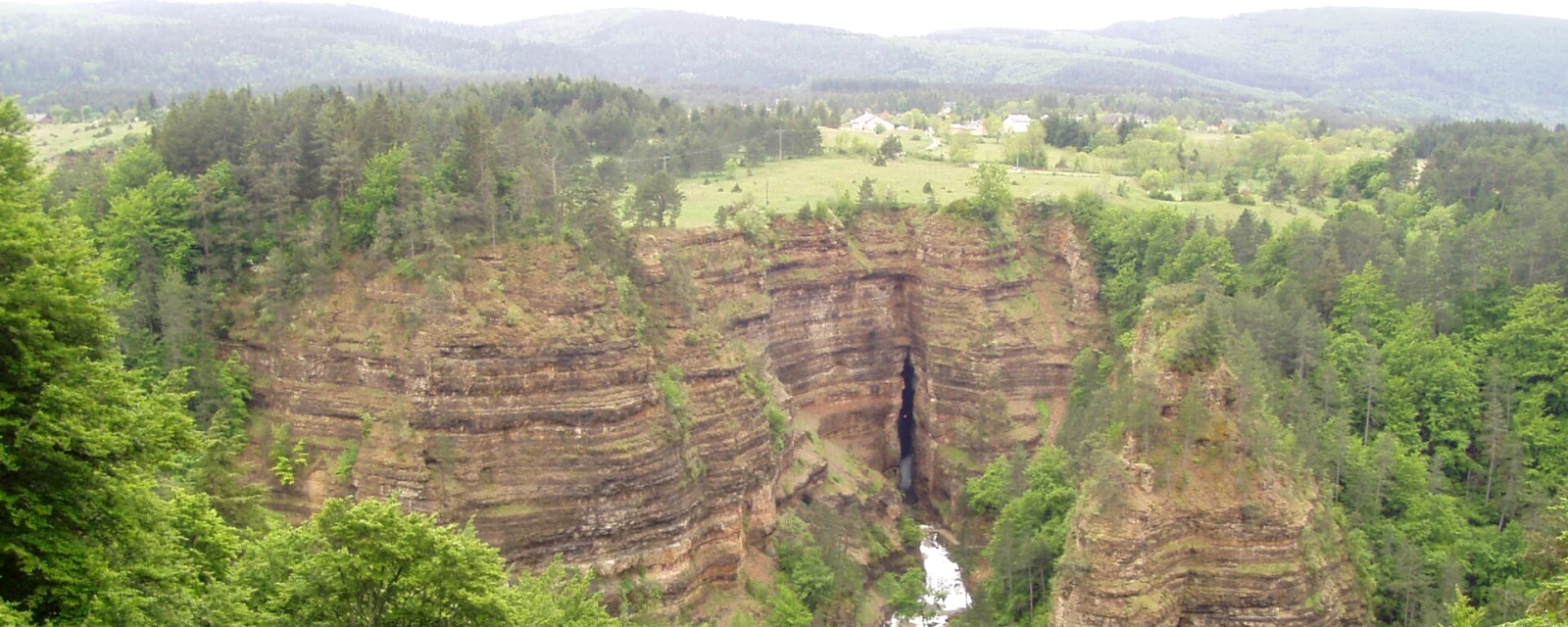 Vue de Saint-Sauveur-Camprieu, Gard