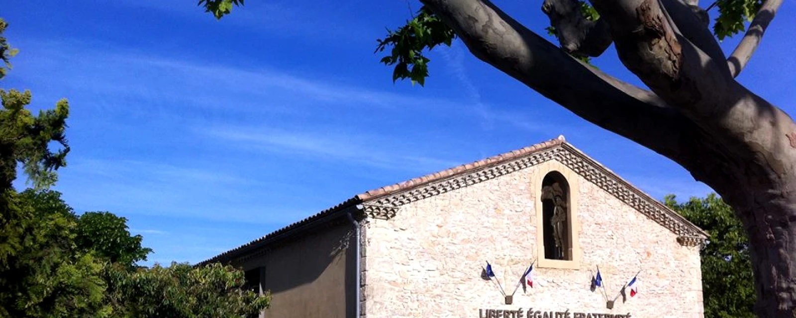 Vue de Vergèze, Gard