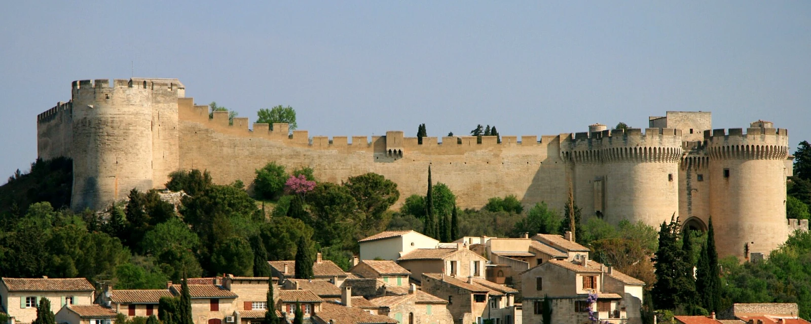 Vue de Villeneuve-lès-Avignon, Gard