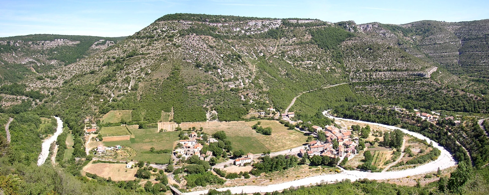 Vue de Vissec, Gard