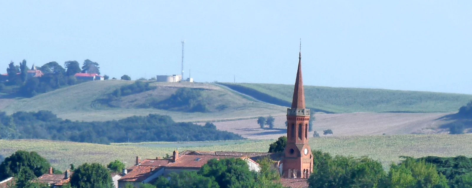 Vue de Auragne, Haute-Garonne