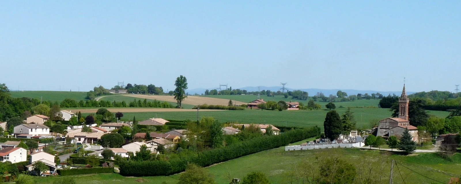 Vue de Gauré, Haute-Garonne
