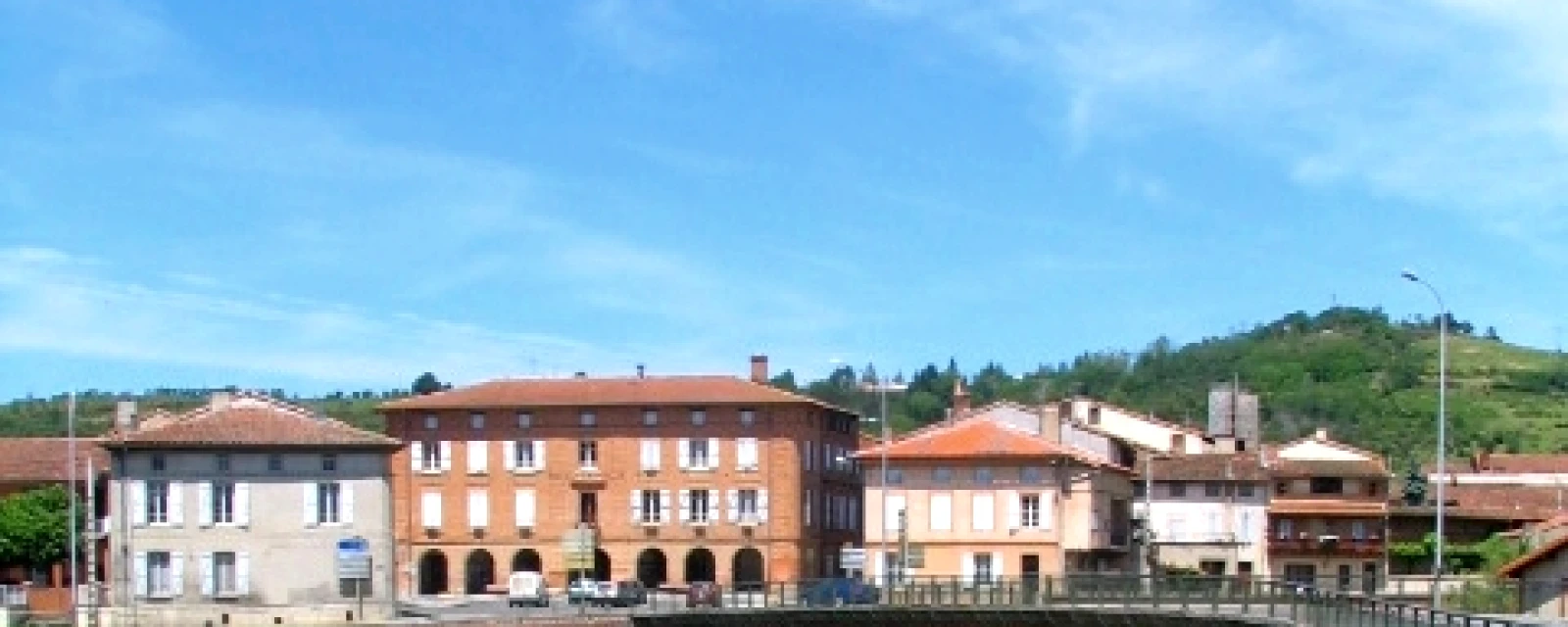 Vue de Montesquieu-Volvestre, Haute-Garonne