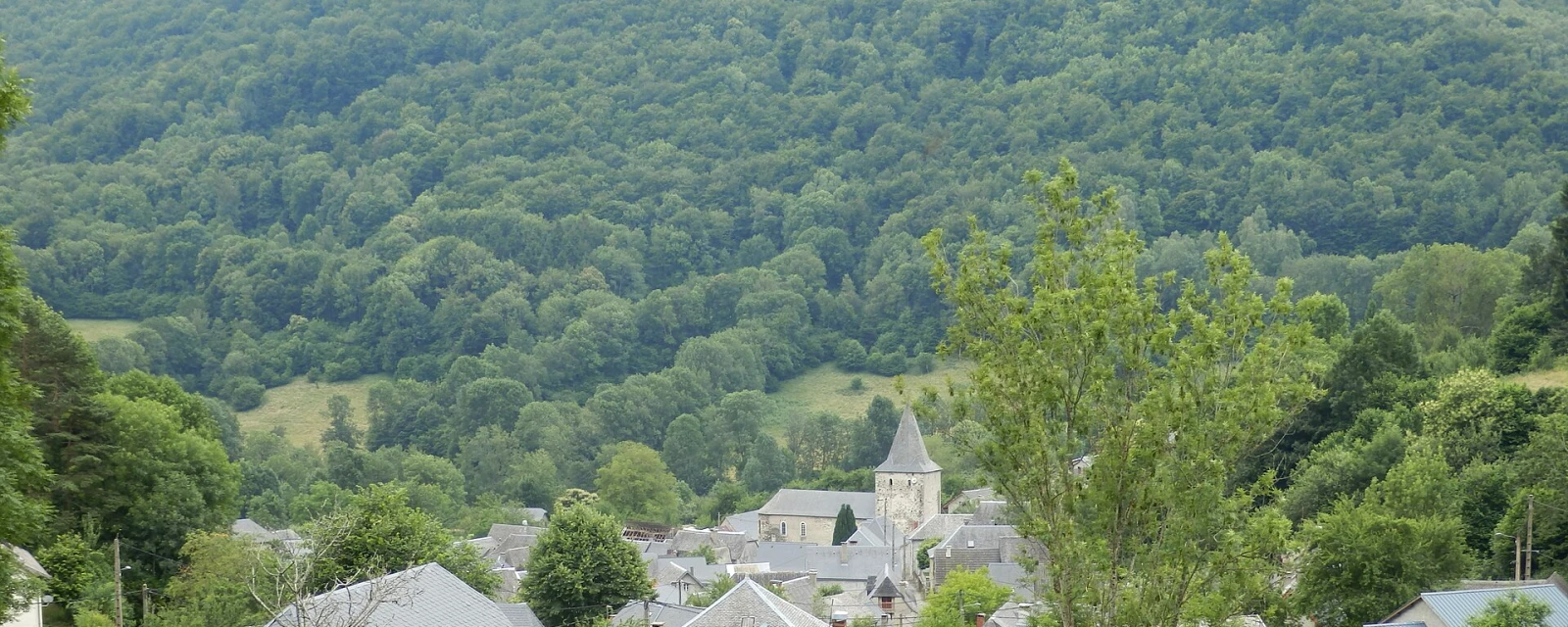 Vue de Portet-d'Aspet, Haute-Garonne