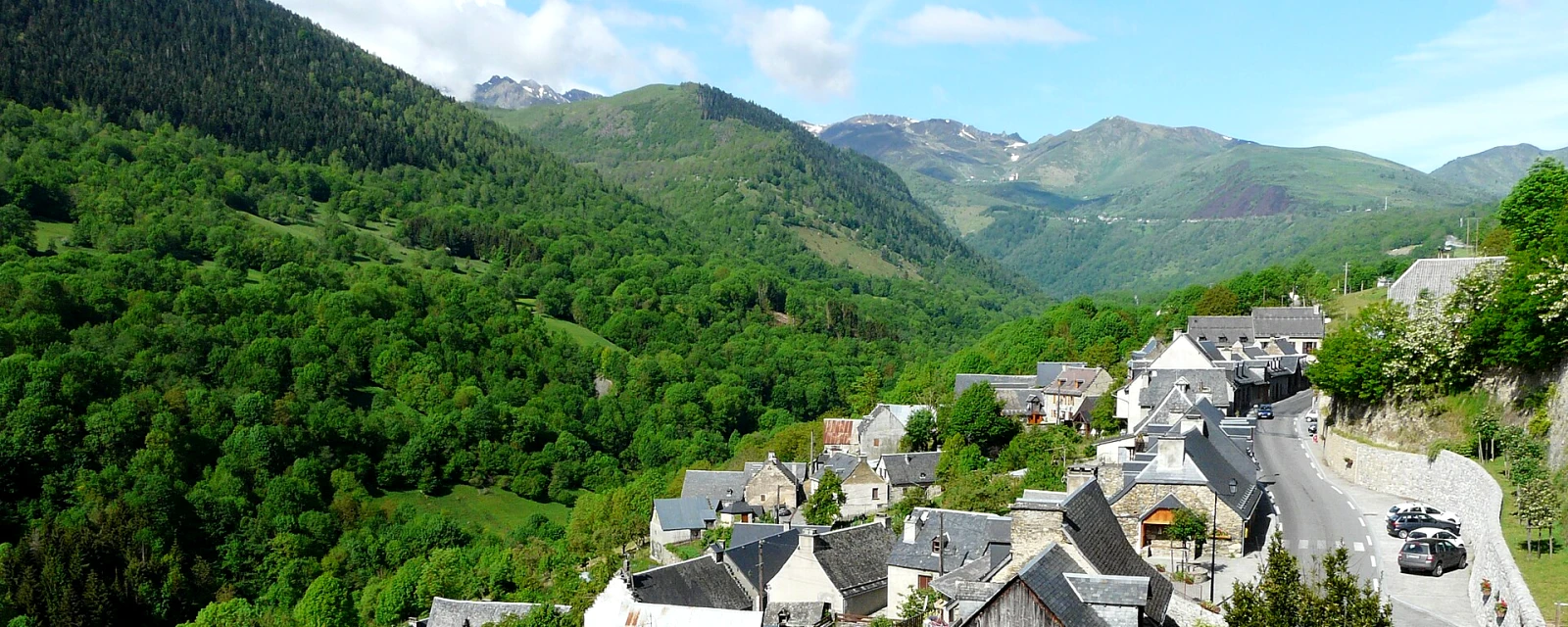 Vue de Saint-Aventin, Haute-Garonne