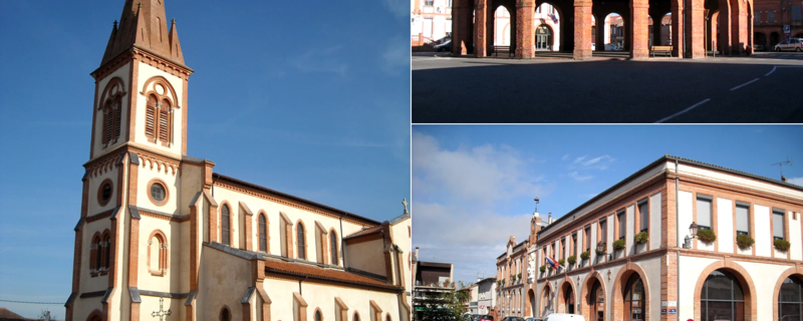 Vue de Saint-Lys, Haute-Garonne