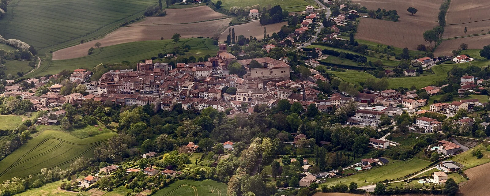 Vue de Verfeil, Haute-Garonne