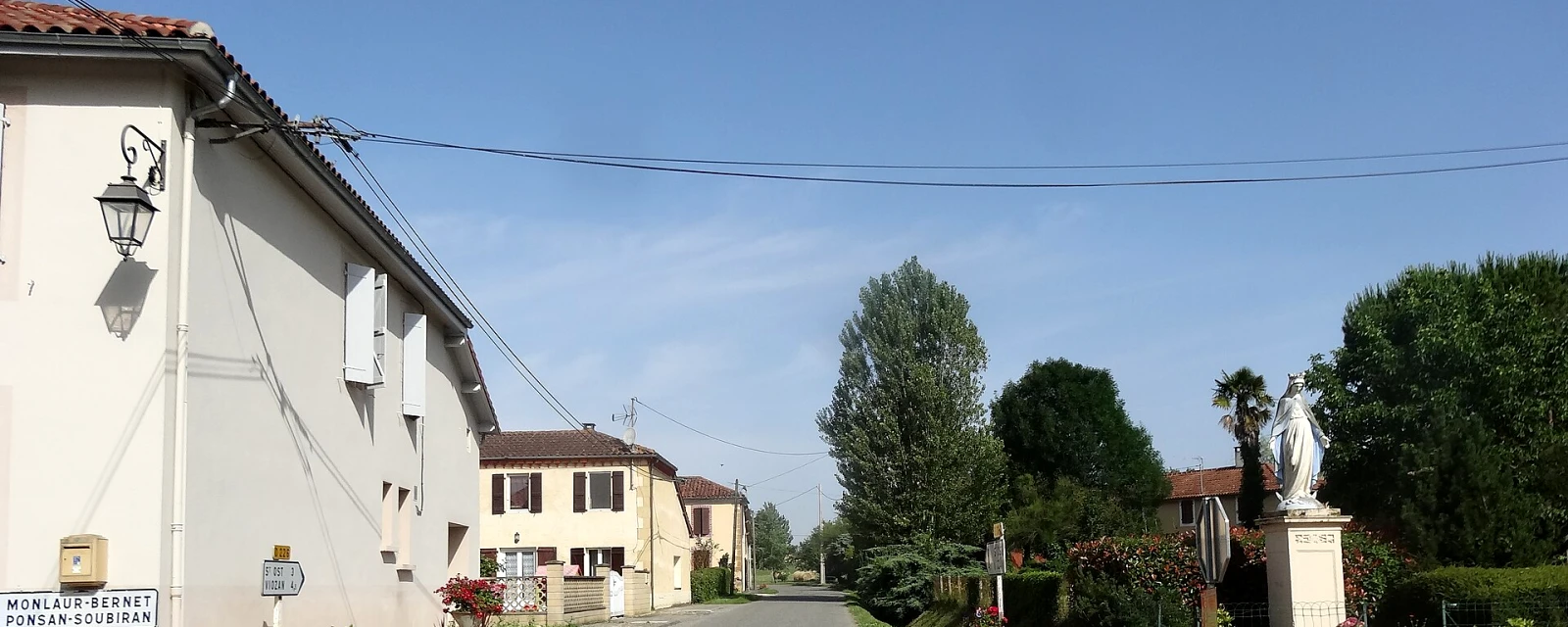 Vue de Aujan-Mournède, Gers