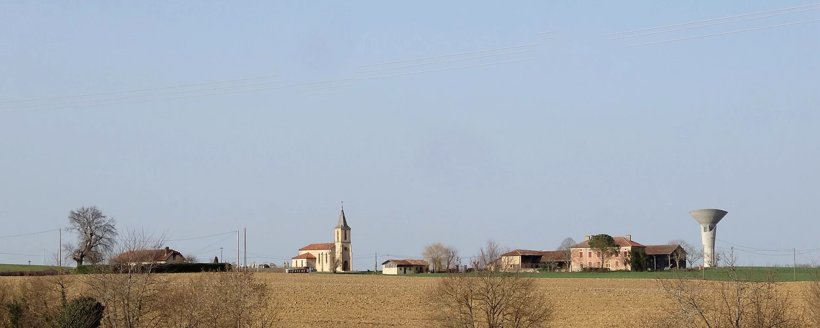 Vue de Bézues-Bajon, Gers