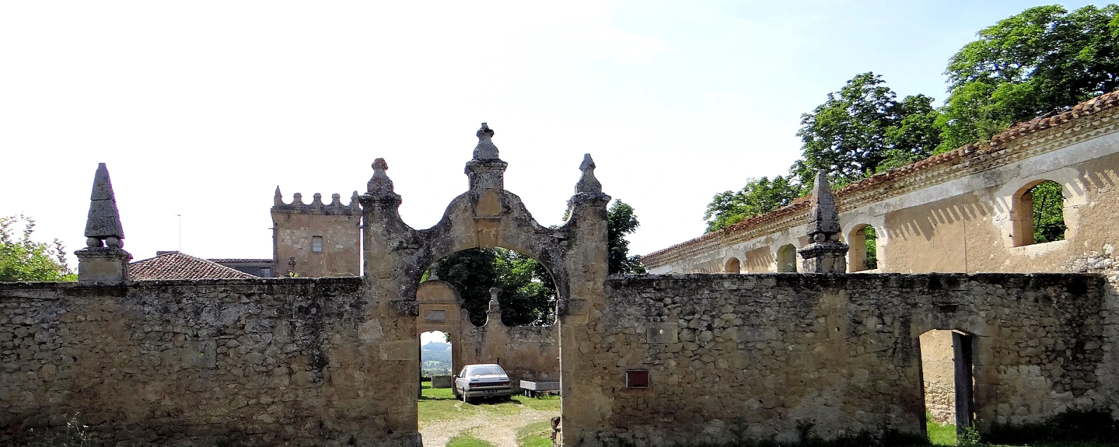 Vue de Faget-Abbatial, Gers