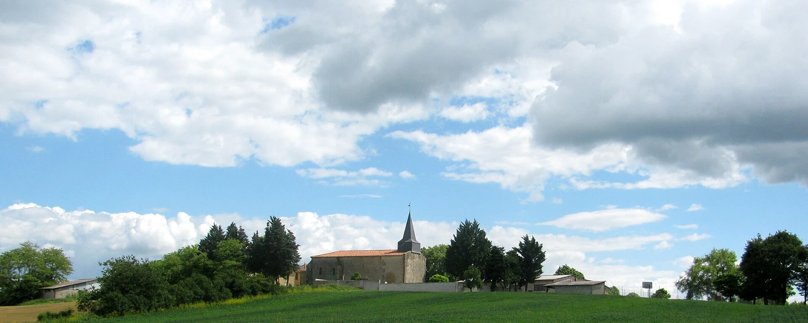 Vue de Gazax-et-Baccarisse, Gers