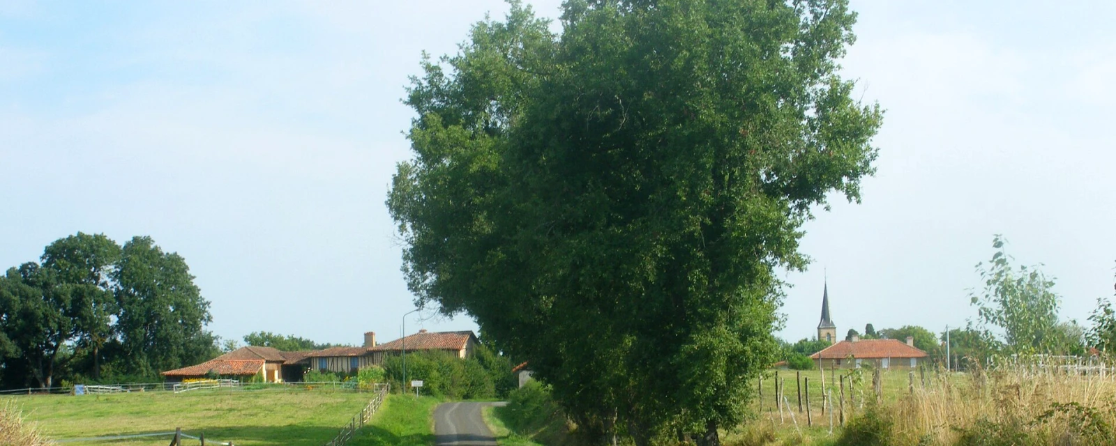 Vue de Lagarde-Hachan, Gers