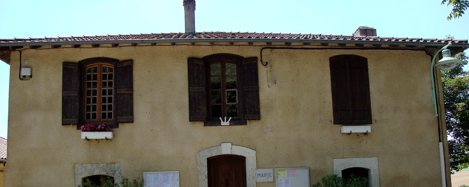 Vue de Lussan, Gers