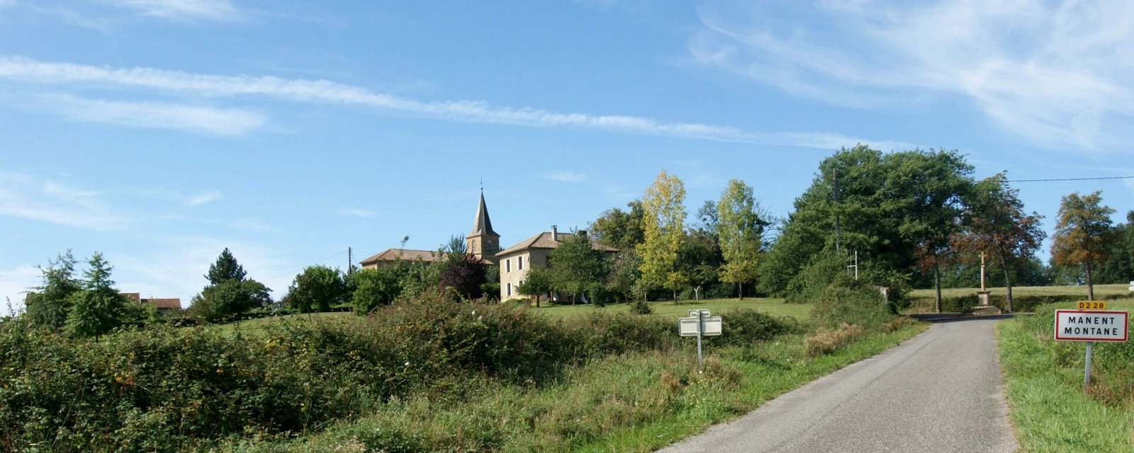 Vue de Manent-Montané, Gers