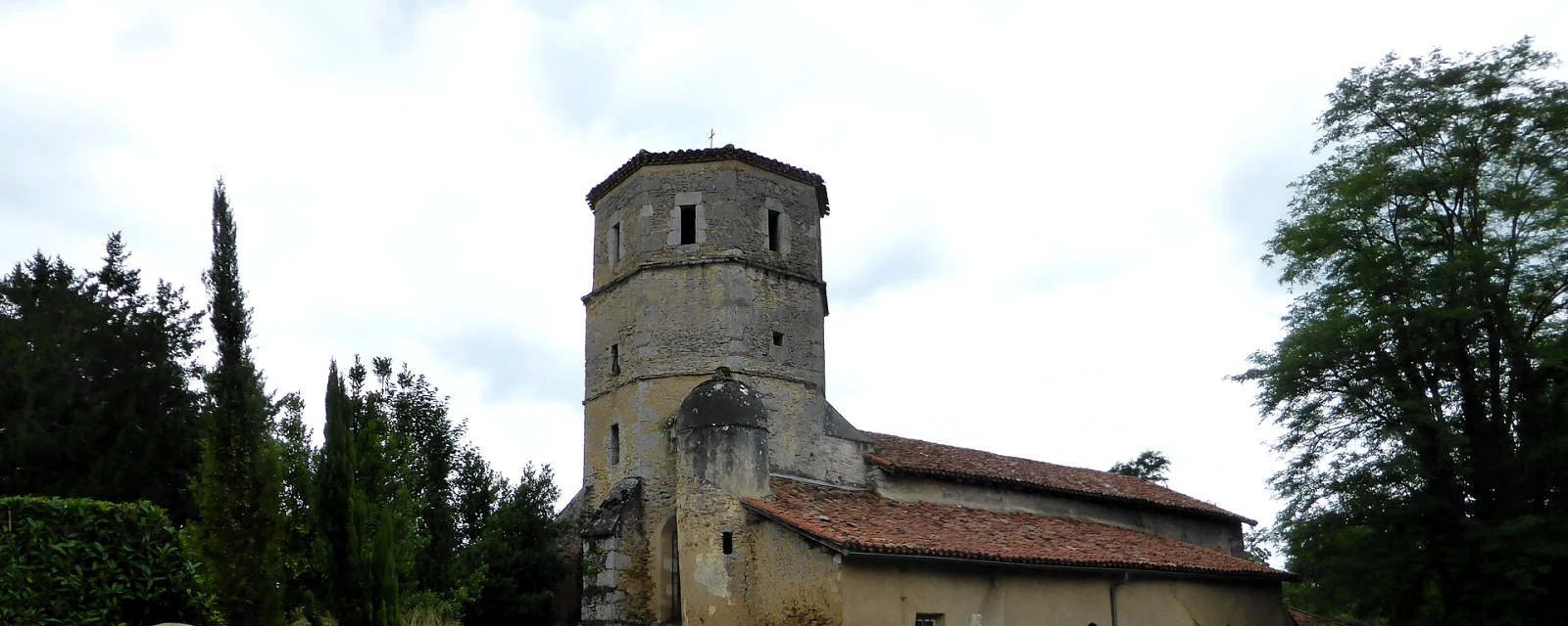 Vue de Mauléon-d'Armagnac, Gers