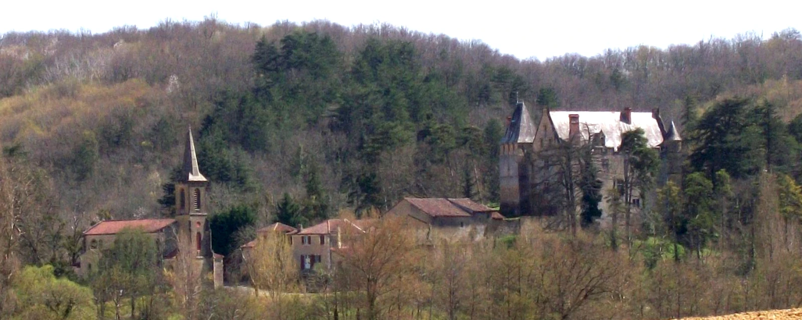 Vue de Monclar-sur-Losse, Gers