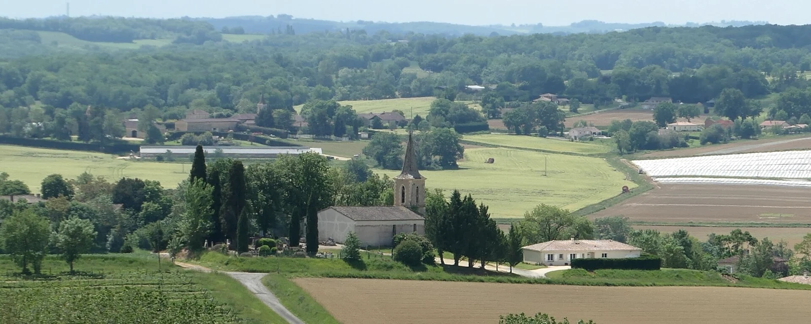 Vue de Mourède, Gers