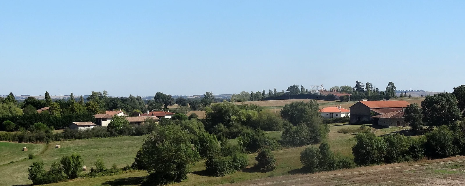 Vue de Sainte-Radegonde, Gers
