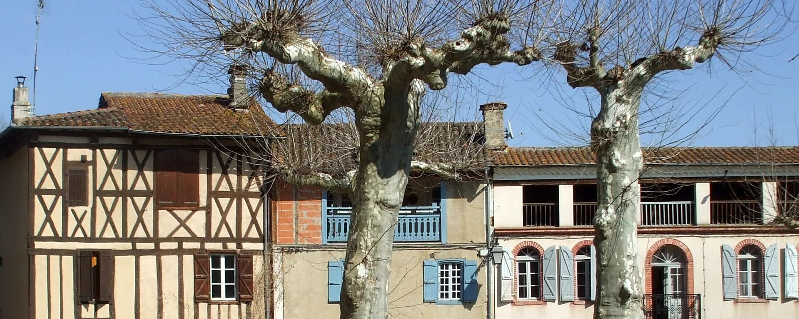 Vue de Simorre, Gers