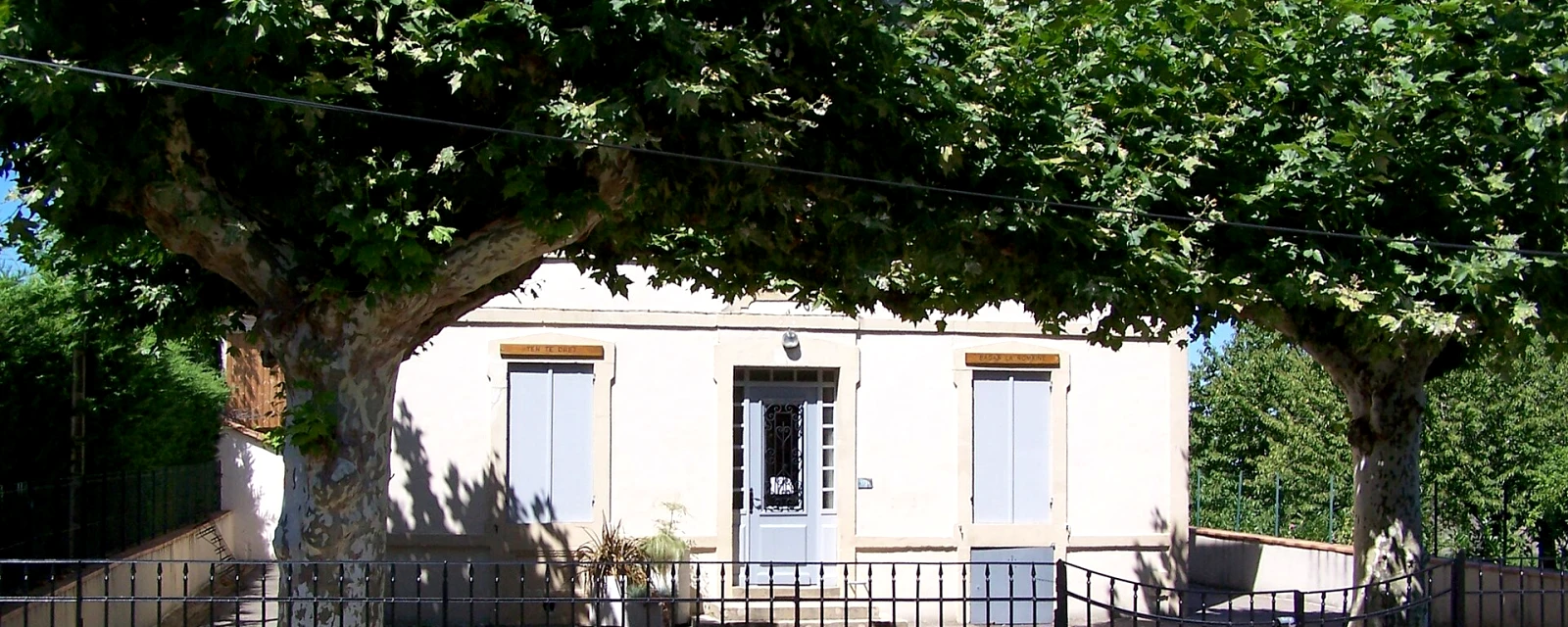 Vue de Bagas, Gironde