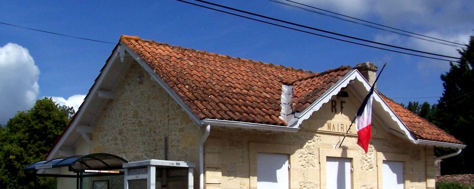 Vue de Bossugan, Gironde