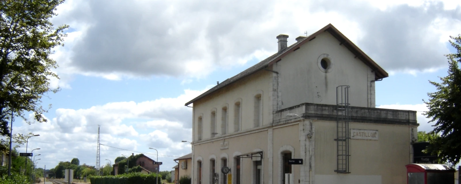Vue de Castillon-la-Bataille, Gironde