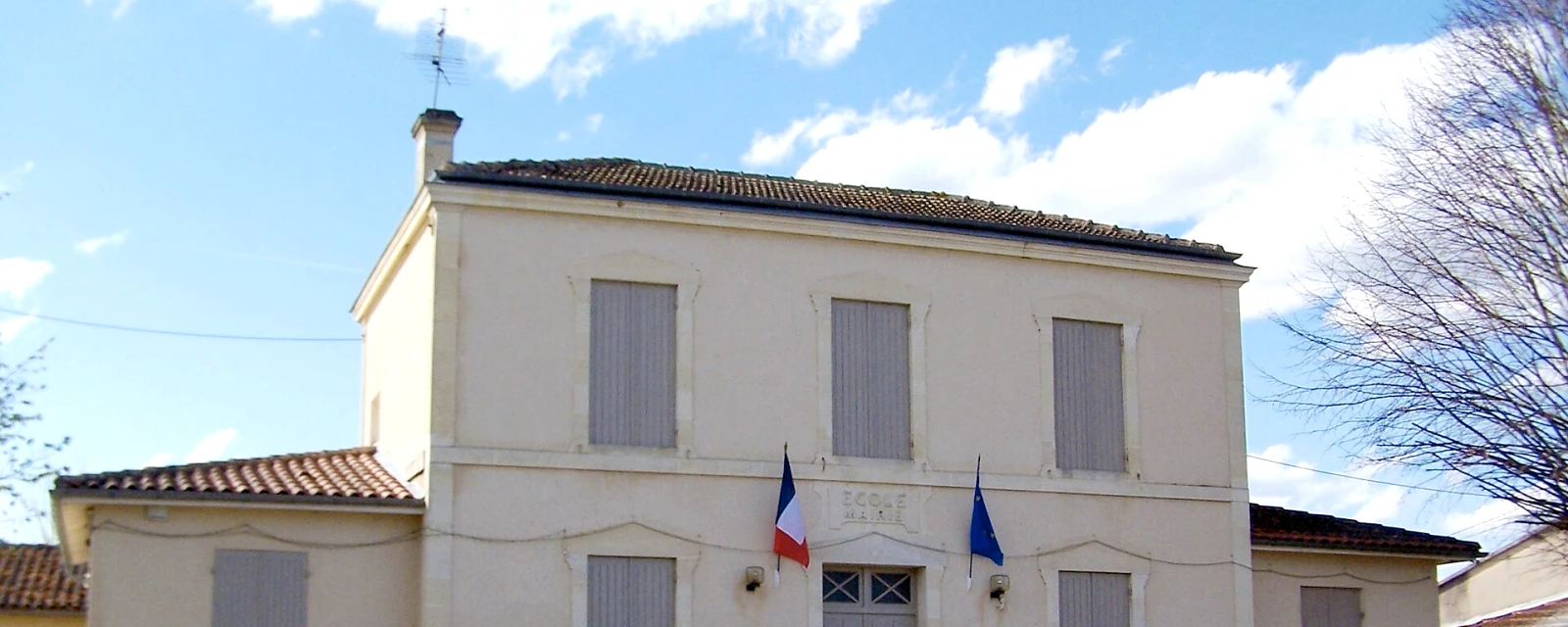 Vue de Escoussans, Gironde
