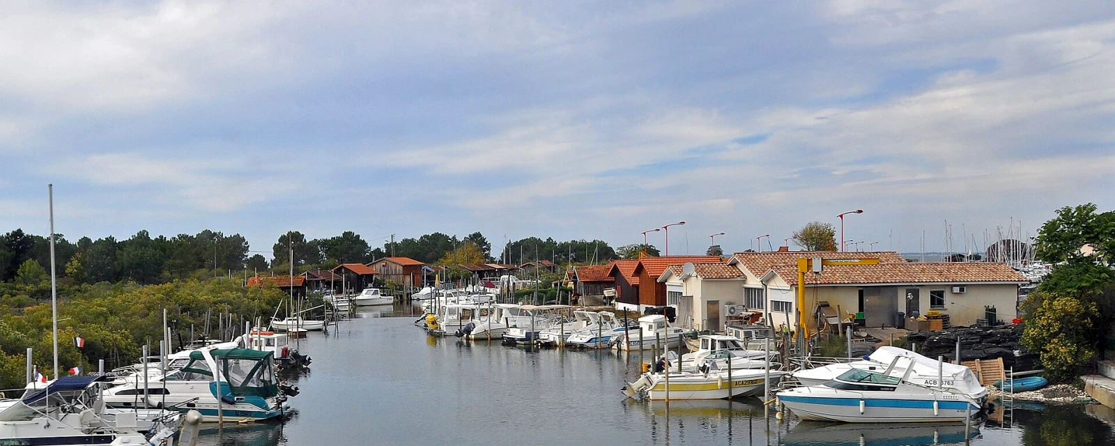 Vue de Gujan-Mestras, Gironde