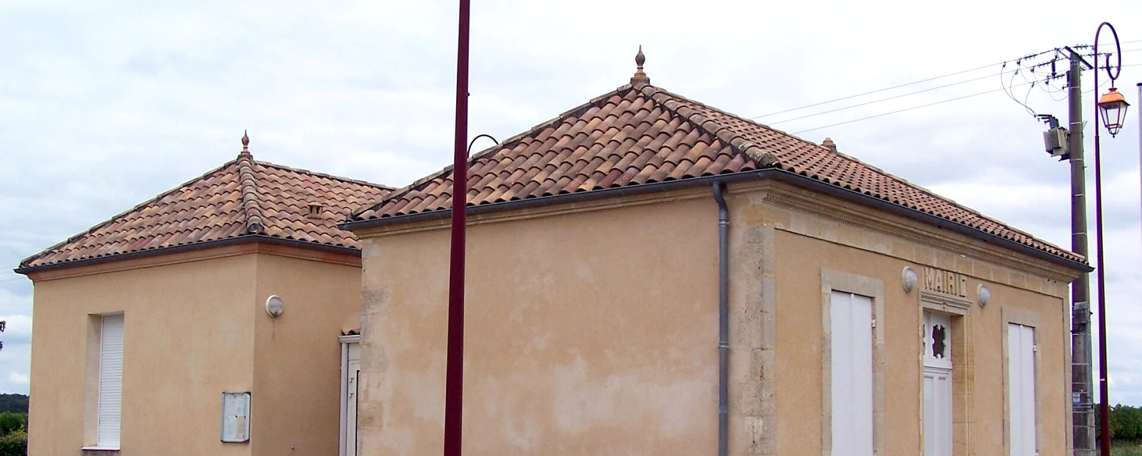 Vue de Landerrouet-sur-Ségur, Gironde
