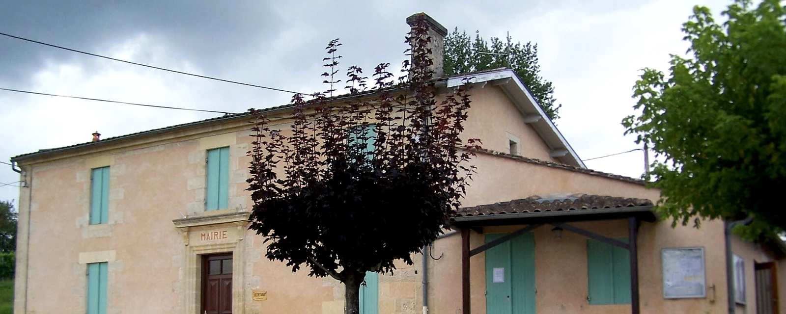 Vue de Laroque, Gironde