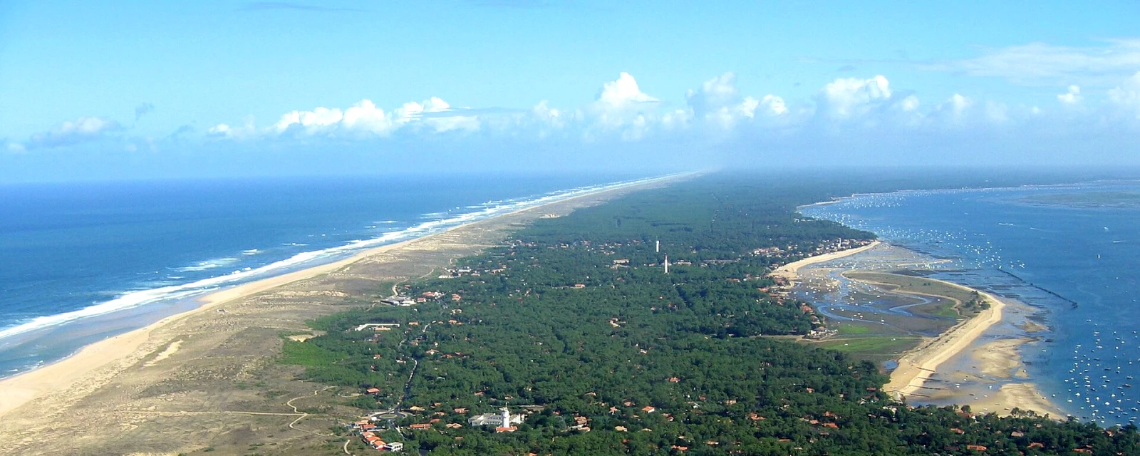 Vue de Lège-Cap-Ferret, Gironde